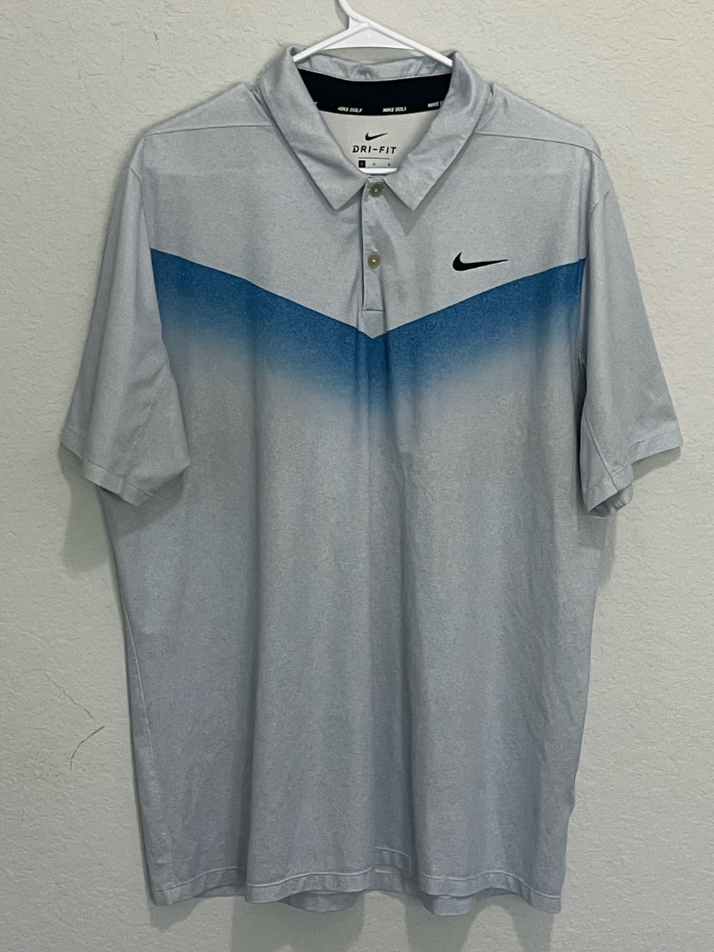 Nike Golf Men’s Standard Fit Dri-FIT Polo T-Shirt Size Large